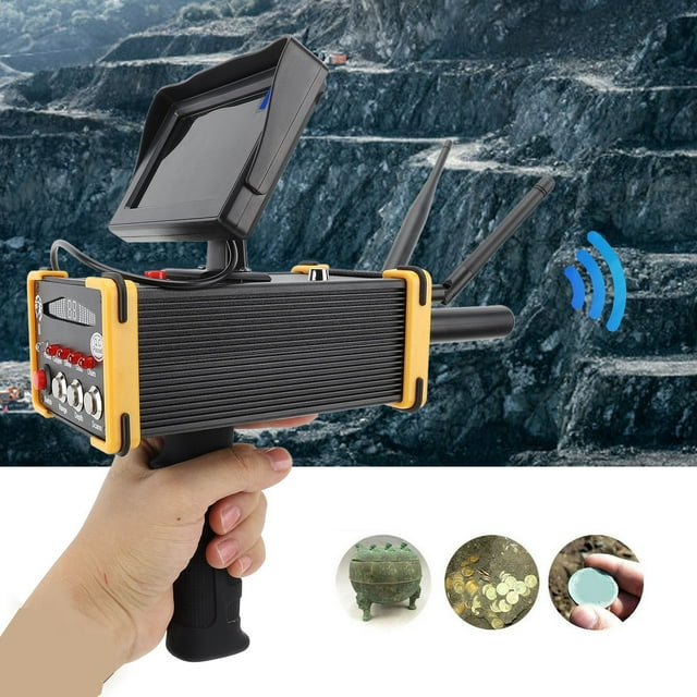 Détecteur de Métal Haute Précision, Léger, Portable, avec Écran LCD, Broche Étanche IP68, Fonctionnement Modulaire Avancé