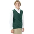 thumbnail image 5 of Classroom School Uniforms Big Kid Sweater Vest 56912, M, Hunter, 5 of 7
