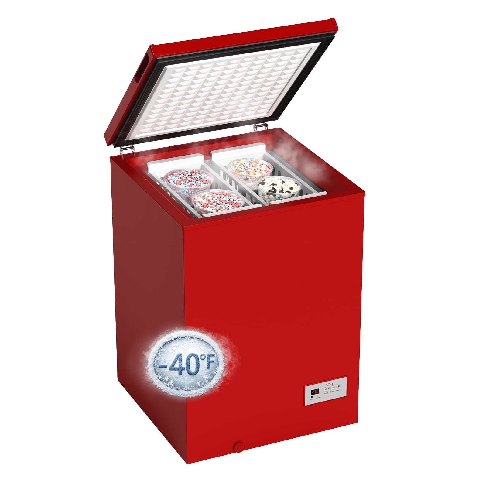 Northair -40°F Low Temperature Chest Freezer for Specialty Frozen Foods, Watch Parties, Entertainment Rooms & Small Businesses