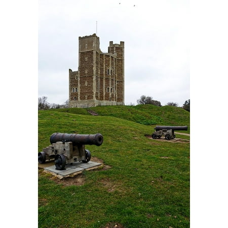 LAMINATED POSTER Castle Tower Defence Canons Fortress Fortification Poster Print 24 x