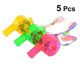 thumbnail image 2 of 5pcs Flashing Light Up Whistle Fun Glow In The Dark Whistle Toy For Party Rave Bar Concert (random Color) (DPD), 2 of 2