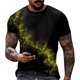 thumbnail image 1 of Men'S T-Shirt Short Sleeve Printed Summer Round Neck Top Trend Casual Sweatshirt XL, 1 of 5