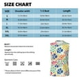 thumbnail image 6 of Daiia Cartoon Flowers Printed Men's Tank Tops,Casual Soft Sleeveless Gym Muscle Shirts Bodybuilding Tee-X-Large, 6 of 8