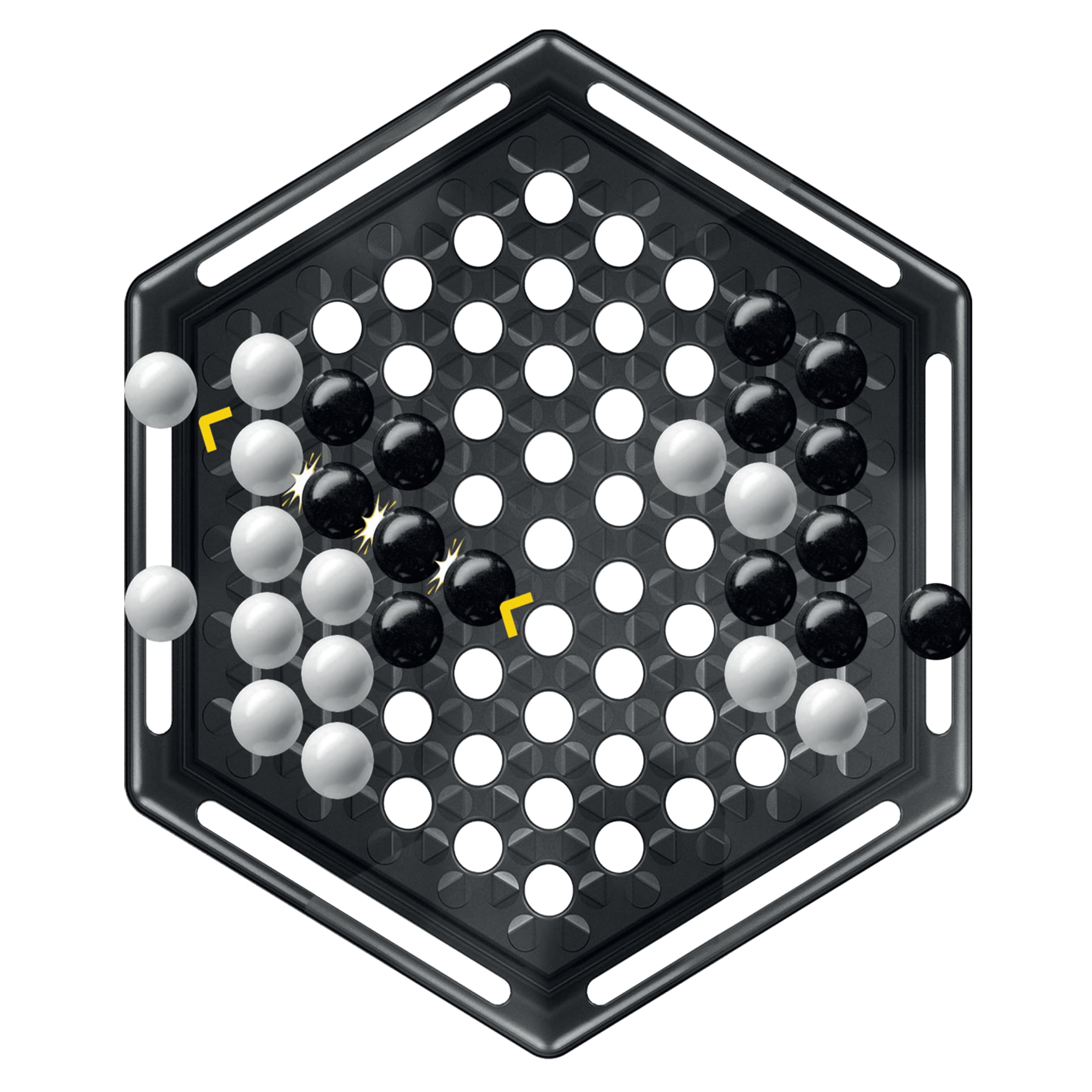 Abalone Marble Strategy Game Classic 2-Player Game for Ages 8+