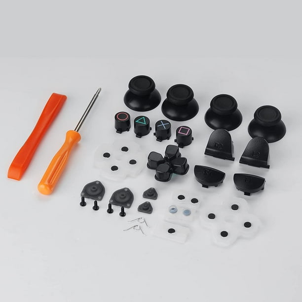22 in 1 Replacement Thumbsticks Button Parts for Playstation 4 PS4