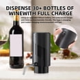 thumbnail image 4 of Aireador de vino, decantador de vino eléctrico, dispensador automático de vino, 4 of 6