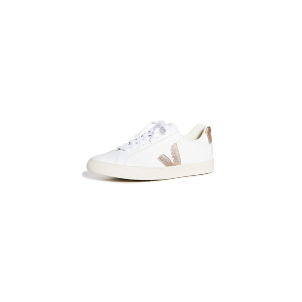 Tenis Veja Esplar Logo para mujer extra blanco/platino