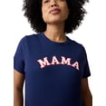 thumbnail image 6 of Ingrid & Isabel For Every Belly Women's Maternity Short Sleeve Relaxed Crew Graphic Tee, Sizes S-XXL, 6 of 10