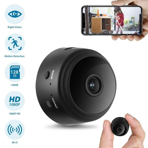 Mini Camara Portátil Wifi Con Visión Nocturna vigilancia celular