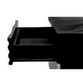 thumbnail image 3 of Best Master Furniture  2 Drawer Black/Zebra Grey Nightstand, 3 of 4
