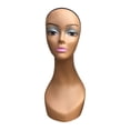 thumbnail image 1 of Female Mannequin Head Display Model, Durable Smooth Mannequin Head Stand Light Blue, 1 of 8