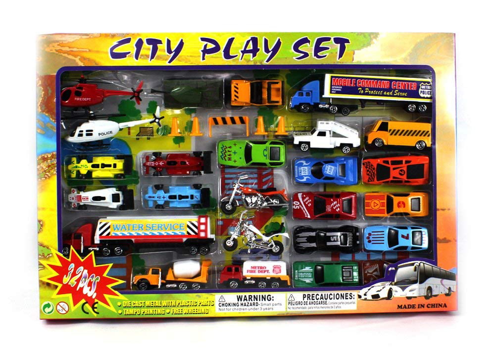 Teamsterz Children's Model DieCast Metal DieCast Cars Vehicles Play Set Toy Car 