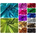 thumbnail image 4 of Metallic Shiny All Over Foil Stretch Polyester Spandex Fabric by The Yard (Gold), 4 of 4