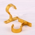 thumbnail image 3 of 2PCS Curtain Rod Aluminium Alloy Thick Single Bracket Mounting Bracket(Golden), 3 of 9