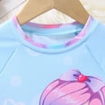 thumbnail image 4 of Gerichy Toddler Girl Swimsuit,Girls Bathing Suit Girls Swimsuit Set Comfortable Fashion Casual Floral Swimsuit Three Piece Set, 4 of 6