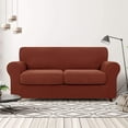 thumbnail image 2 of CHUN YI Housse de Canapé avec Housse de Coussin Séparée Extensible à Carreaux, 2 of 7