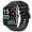 Black, variant on Smart Watch Full Screen Smart Watches For Android IOS Phones Smart Fitness Watch For Women Man Smartwatch,White&Gold,for Father Dad -#180