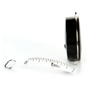 Ozark Trail 60 in Fish Measuring Tape with Push Button Retract, Compact Vinyl Tape Measure for Fishing and Outdoor Use