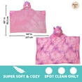 thumbnail image 4 of Squishmallows Lola Hooded Throw Blanket, Wearable Plush, 4 of 5