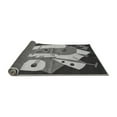 thumbnail image 2 of Ahgly Company Indoor Rectangle Abstract Gray Modern Area Rugs, 2' x 4', 2 of 4