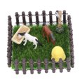 thumbnail image 1 of Modolo de Estato de Caballos 1:12 Con Cercas Detalidas, Juego Educato Con Accesorios para El Vínculo Familiar, 1 of 7