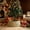 C, variant on Woven Rattan Christmas Tree Collar Basket, Multicolor, Style D, for living room, entryway, party and Christmas tree decor