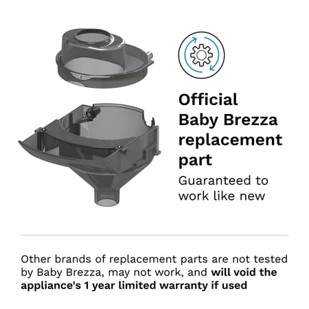 【並行輸入品】ベビーブレザ Baby Brezza 交換用 ファンネル＆カバー フォーミュラプロアドバンス専用 Formula Pro Advanced Replacement Funnel &amp; Cover