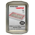 thumbnail image 4 of Handi-Foil Aluminum Super King Cake Pan with Lid, 13 x 9 Inch, 2 Count, 4 of 6