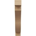 thumbnail image 2 of Ekena Millwork 3"W x 14"D x 18"H Copenhagen Rough Cedar Woodgrain TimberThane Knee Brace, Primed, 2 of 6
