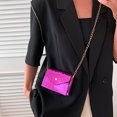 thumbnail image 4 of Bolsa De Hombro Bolsa de hombro para mujer, diseño de cocodrilo, PU, ​​elegante, para mujer, rosa, rojo, rojo Ndcxsfigh Para Estrenar, 4 of 7