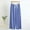 Blue, variant on Women's Casual Loose Wide Leg Pants Elastic High Waisted Lounge Pajama Flowy Pants Athletic Beach Lounge Sweatpants Green M