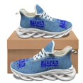 thumbnail image 1 of Zapatillas de deporte informales de malla con estampado 3D de nueva tendencia Zeta Amicae para mujer, zapatos ligeros con cordones, zapatos de plataforma Friends of Zeta para mujer, 1 of 6
