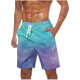 thumbnail image 1 of Pantalones Cortos Casuales para Hombre Imprimir con Bolsillos Pantalones de Playa de Cintura Elástica, Pantalones Cortos de Cintura Elástica para Hombre, 1 of 1