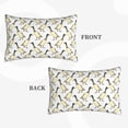 thumbnail image 2 of Picia Mallard Ducks Pattern Plush Pillow Case – Soft and Cozy Cushion Cover, Hypoallergenic Throw Pillow Case for Home Decor-20"x30", 2 of 6