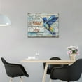 thumbnail image 4 of Farmhouse Hummingbird Wall Art Country Rustic Hummingbird Pictures Wall Decor Motivational Quotes Canvas Prints Painting Modern Home Framed Artwork for Bedroom Bathroom Living Room 16"x12", 4 of 6