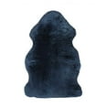 thumbnail image 1 of Navy New Zealand Natural  Shearling Sheepskin Rug, 1 of 1