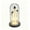 A, variant on Halloween Ghost Decor Light with Clear Cover, 3 Mini Ghost Figurines Light Up Dome Lamp, Light Up Ghost in Glass Cloche Decor for Indoor Party Home Table Room Kitchen Fireplace Decorations (A)