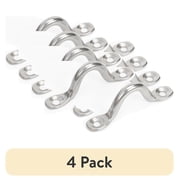 (4 pack) Ozark Trail 2-inch Stainless Steel Eye Straps for Marine, 2-Pack