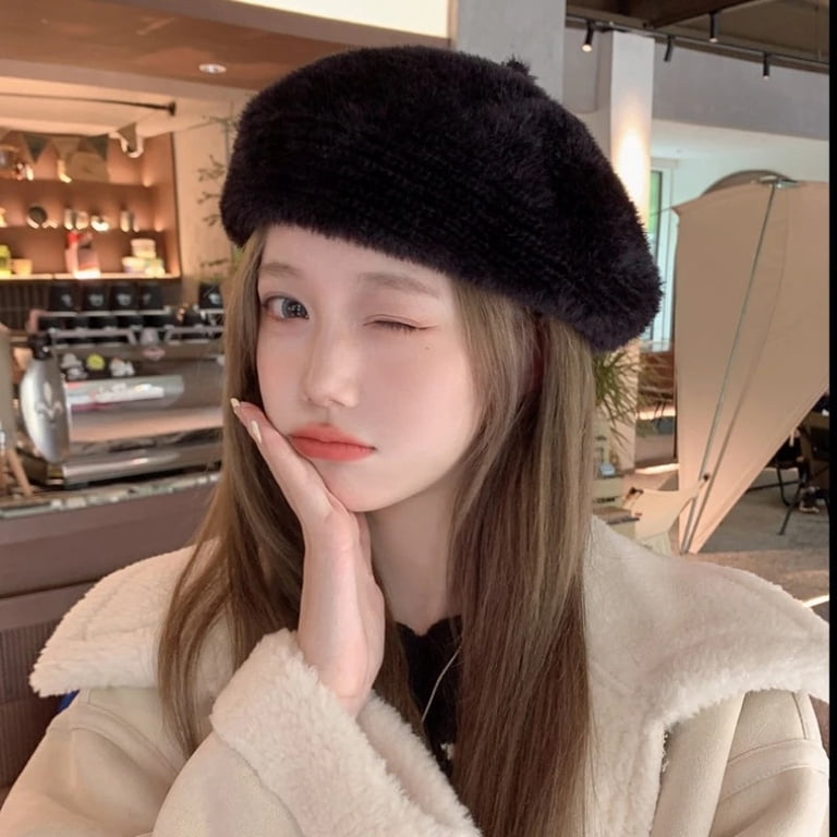 SikaFu Autumn and Winter Women Imitation Mink Beret Winter  display picture 1