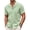 Light Green, variant on Men Linen Shirts Casual Button Up Short Sleeve Shirts Wedding Beach Shirts