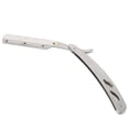 thumbnail image 4 of Navaja de afeitar de acero inoxidable, plegable y recta, con cuchilla reemplazable (77), 4 of 12