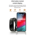 thumbnail image 4 of Fitness Bracelet Blood Pressure Measurement Pedometer Smart Band Heart Rate Monitor Waterproof Health Tracker Watch A, 4 of 5