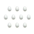thumbnail image 1 of 10 Uds. Huevos de espuma de Pascua sólidos blancos para niños, guardería, educación preescolar, huevos de espuma de poliestireno hechos a mano DIY, espuma, 1 of 9
