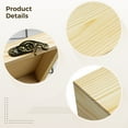 thumbnail image 2 of Unfinished Mini Wood Craft Box with Hinged Lid and Magnetic Closure, 3.74 Inch - Perfect for Arts, Crafts, and Personalized Gifts, 2 of 6