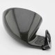 thumbnail image 5 of Style Left & Right Car Classic Retro Door Wing Side Mirror Rearview Vintage Universal Carbon Fiber, 5 of 5