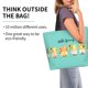 thumbnail image 2 of Balery Hello Spring Sunflower Gnomes Bolsa Tote Estilo Estético con Cremalleras, Bolsa de Hombro, Bolsa de Compras Grande y Plegable, 2 of 8