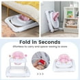 thumbnail image 5 of Infans Foldable Baby Activity Walker w/  Adjustable Height & Detachable Seat Cushion, 5 of 5