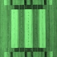 thumbnail image 1 of Ahgly Company Indoor Square Abstract Emerald Green Contemporary Area Rugs, 4' Square, 1 of 4
