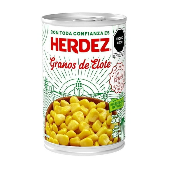 Granos de elote Herdez 400 g