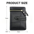 thumbnail image 2 of Small Wallet for Women Ladies PU Leather Card Holder Mini Compact Purse with Zipper Coin Pocket, 2 of 5